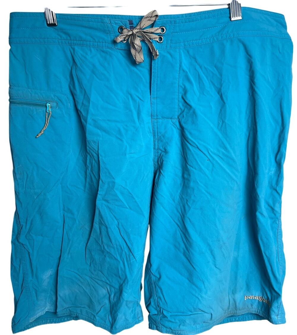 Patagonia Board Shorts Swimming Trunks Shorts Teal Blue
